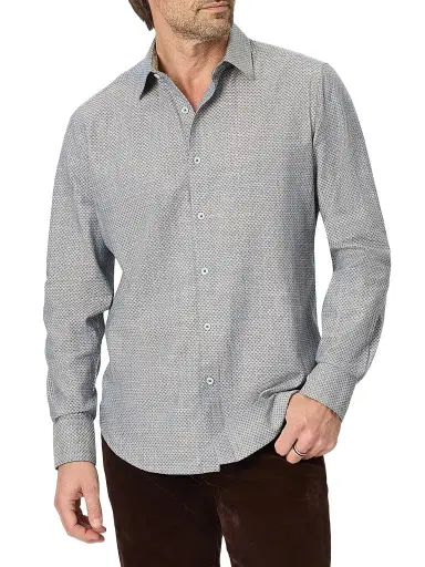 Robert Graham Men's Grandadam Cotton Woven Shirt - Size XXL | Thumbnail 1