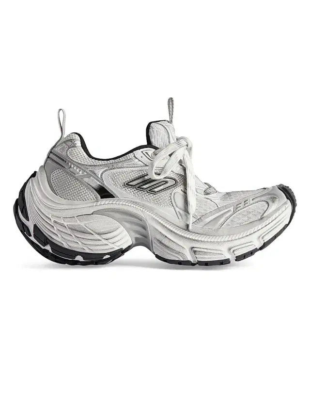 Balenciaga Women's 10XL Sneakers - White Gris