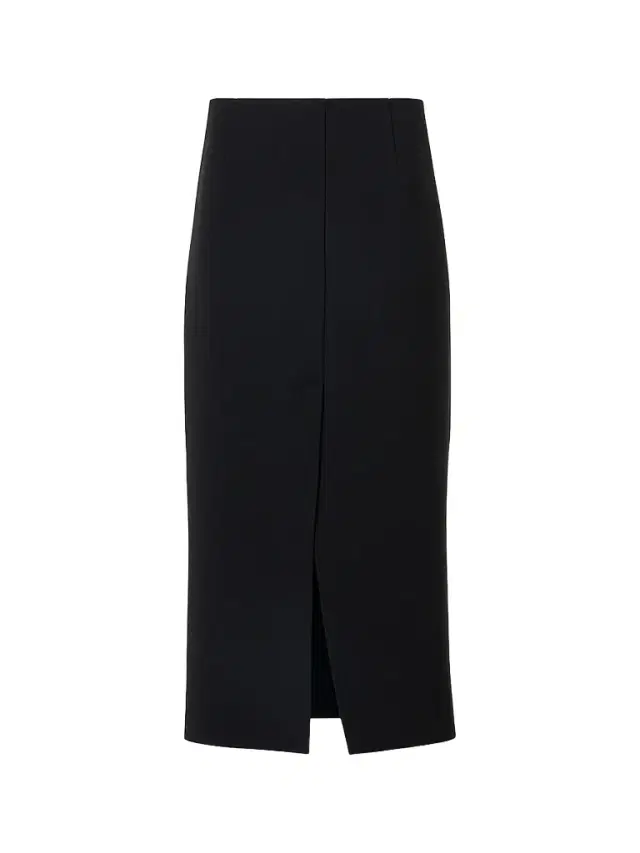 Akris Women's Virgin Wool Slit Midi Skirt - Black