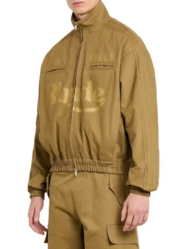 Rhude Men's Rally Logo Track Jacket | Thumbnail 4 Rhude Men's Rally Logo Track Jacket | Thumbnail 4