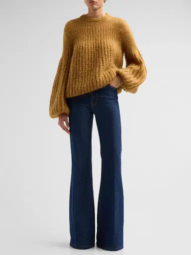 Zimmermann Women's Valiant Mohair Billow Sweater | Thumbnail 2 Zimmermann Women's Valiant Mohair Billow Sweater | Thumbnail 2