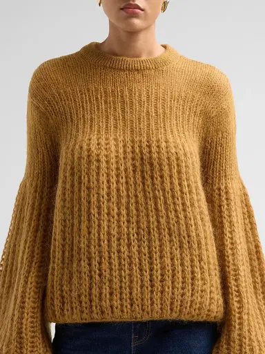 Zimmermann Women's Valiant Mohair Billow Sweater | Thumbnail 5 Zimmermann Women's Valiant Mohair Billow Sweater | Thumbnail 5