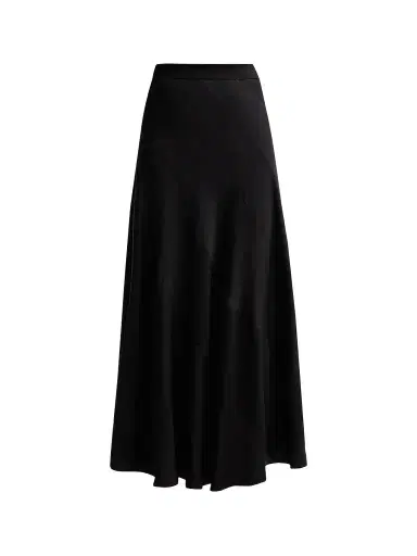 Zimmermann Women's Bias Maxi Skirt - Black - Size 10 | Thumbnail 1