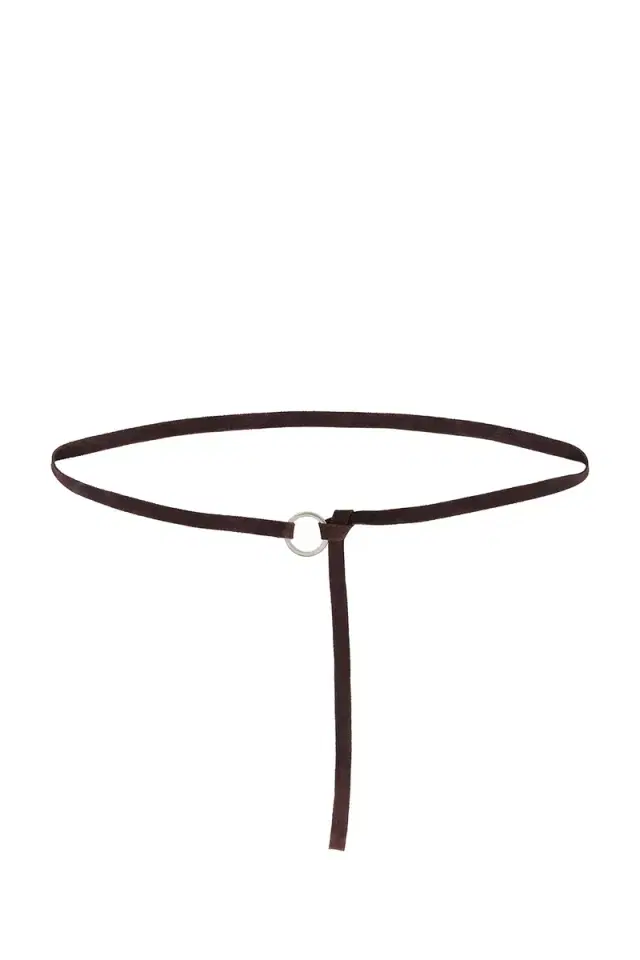St. Agni Suede Tie Belt