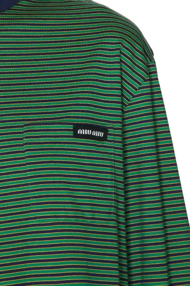 Miu Miu Jersey Top | Thumbnail 5 Miu Miu Jersey Top | Thumbnail 5
