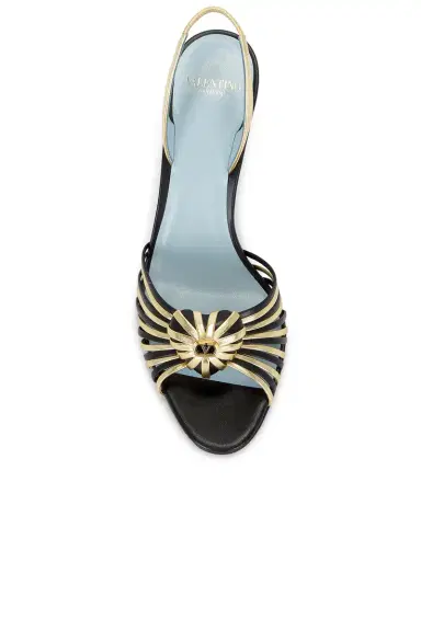Valentino Garavani Coeur Royal Sandal | Thumbnail 4 Valentino Garavani Coeur Royal Sandal | Thumbnail 4