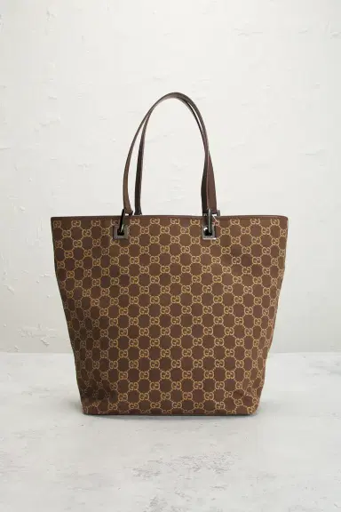 Gucci Vintage GG Bucket Tote Bag | Thumbnail 2 Gucci Vintage GG Bucket Tote Bag | Thumbnail 2