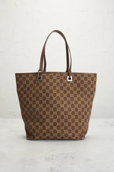 Gucci Vintage GG Bucket Tote Bag | Thumbnail 3 Gucci Vintage GG Bucket Tote Bag | Thumbnail 3