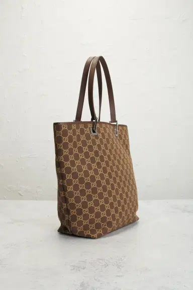 Gucci Vintage GG Bucket Tote Bag | Thumbnail 4 Gucci Vintage GG Bucket Tote Bag | Thumbnail 4