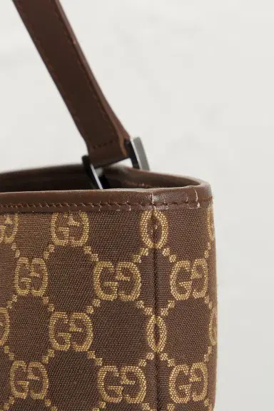 Gucci Vintage GG Bucket Tote Bag | Thumbnail 8 Gucci Vintage GG Bucket Tote Bag | Thumbnail 8