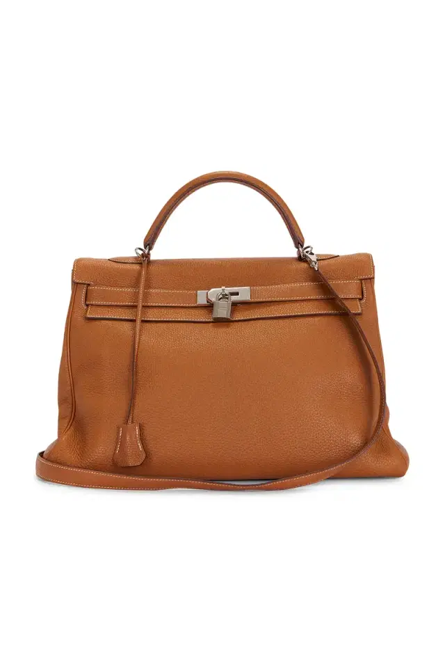 FWRD Renew Hermes Togo Kelly 40 Handbag