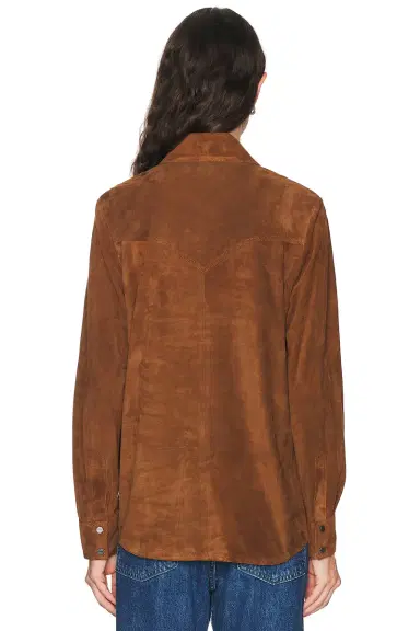 TWP Cowboy Leather Travelin Soldier Top | Thumbnail 3 TWP Cowboy Leather Travelin Soldier Top | Thumbnail 3