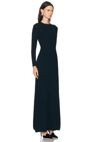 TOM FORD Cashmere Silk Long Crewneck Dress | Thumbnail 2 TOM FORD Cashmere Silk Long Crewneck Dress | Thumbnail 2