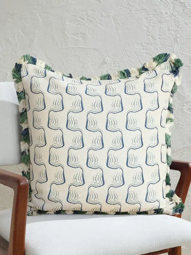 Soho Home Theron Jacquard Pillow - Men