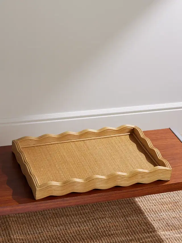Soho Home Pangbourne Rattan Tray - Men
