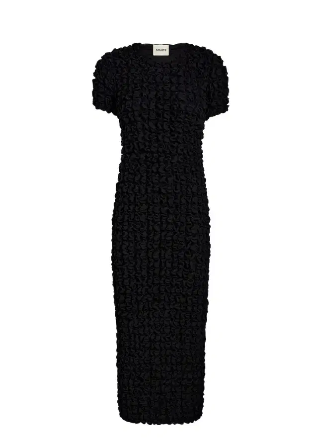Khaite Perry Dress In Black Silk