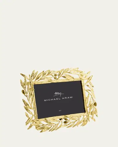 Michael Aram Olive Branch Picture Frame - 5" x 7" | Thumbnail 3 Michael Aram Olive Branch Picture Frame - 5" x 7" | Thumbnail 3