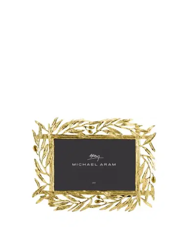 Michael Aram Olive Branch Picture Frame - 5" x 7" | Thumbnail 1 Michael Aram Olive Branch Picture Frame - 5" x 7" | Thumbnail 1
