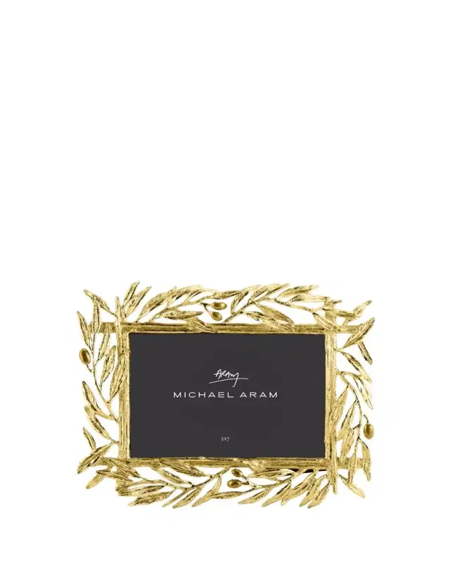 Michael Aram Olive Branch Picture Frame - 5" x 7"