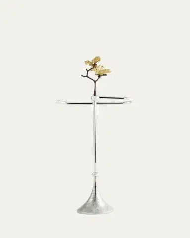 Michael Aram Butterfly Ginkgo Fingertip Towel Stand | Thumbnail 3