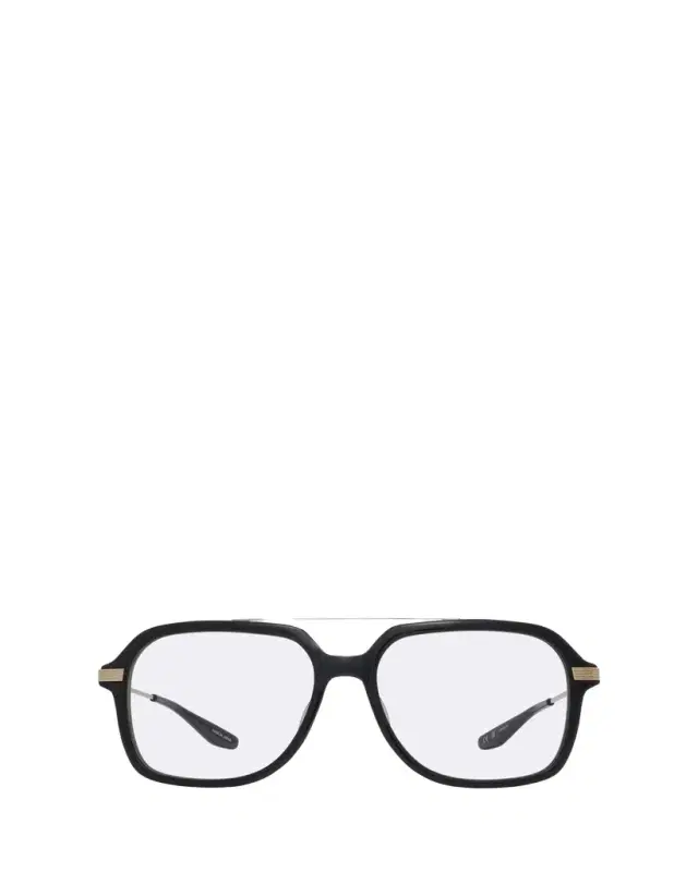 Barton Perreira D. Ellis Zyl & Titanium Square Glasses