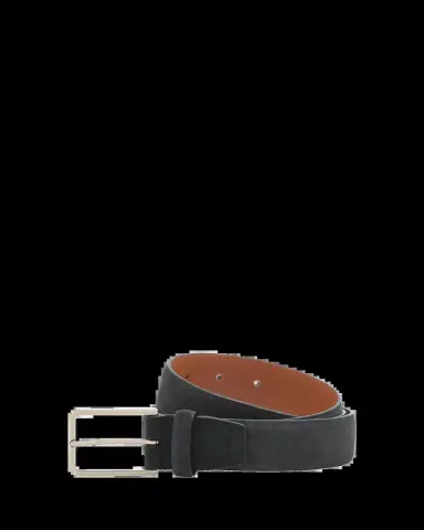 Santoni Men's Square-Buckle Suede Belt | Thumbnail 2 Santoni Men's Square-Buckle Suede Belt | Thumbnail 2
