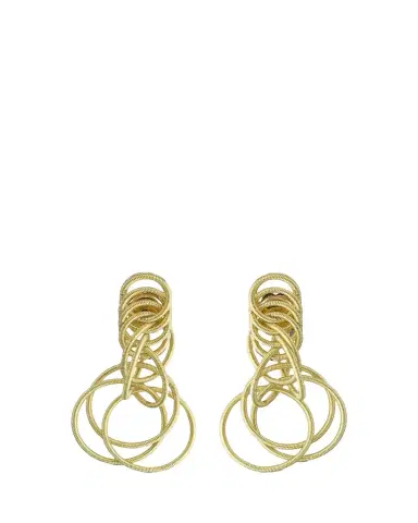 Buccellati Hawaii 18K Yellow Gold Short Earrings | Thumbnail 1