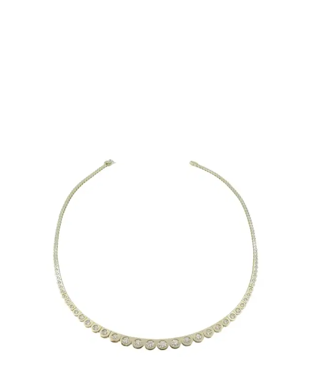 TYPE JEWELRY LEGGO 2.0 Riviere Diamond Tennis Necklace
