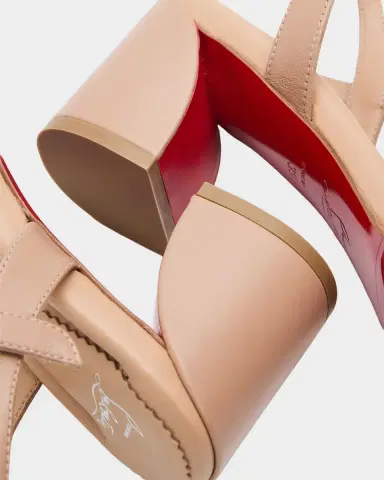 Christian Louboutin 55mm Jane Leather Ankle-Strap Sandals | Thumbnail 3