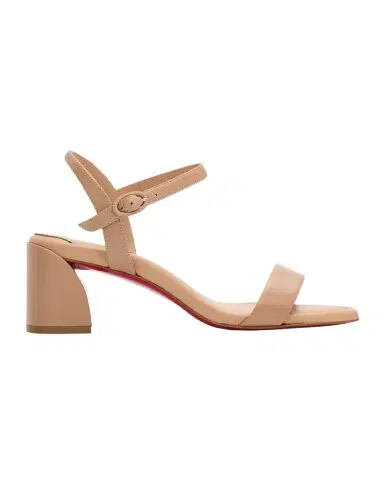 Christian Louboutin 55mm Jane Leather Ankle-Strap Sandals | Thumbnail 1