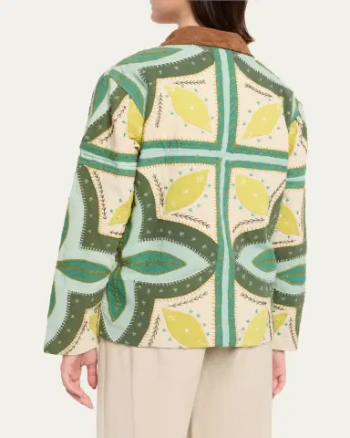 Kartik Research Godhadi Quilted Barn Jacket | Thumbnail 3