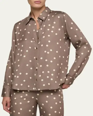 L'Agence Ellery Polka Dot Blouse | Thumbnail 4