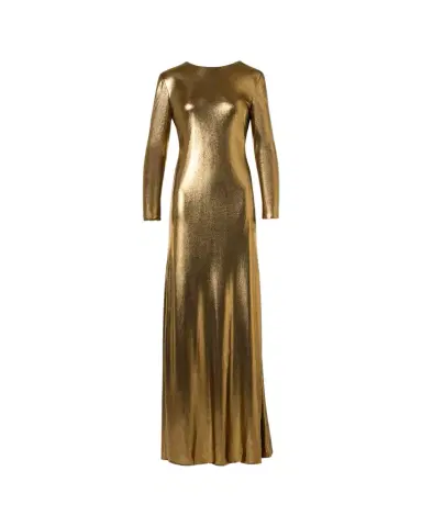Akris Lurex Viscose Long-Sleeve Gown | Thumbnail 1 Akris Lurex Viscose Long-Sleeve Gown | Thumbnail 1