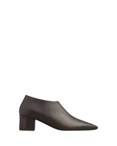 Bougeotte 55mm Leather Low Heeled Hexagon Booties | Thumbnail 1