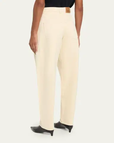 Isabel Marant Lisha Straight Mid-Rise Jeans | Thumbnail 3 Isabel Marant Lisha Straight Mid-Rise Jeans | Thumbnail 3