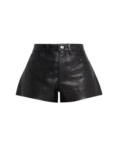 RE/DONE Leather A-Line Shorts | Thumbnail 1 RE/DONE Leather A-Line Shorts | Thumbnail 1