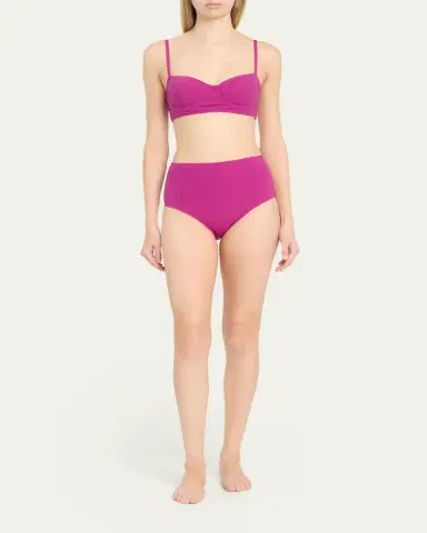 Ulla Johnson Zahara High-Waist Bikini Bottoms | Thumbnail 2 Ulla Johnson Zahara High-Waist Bikini Bottoms | Thumbnail 2