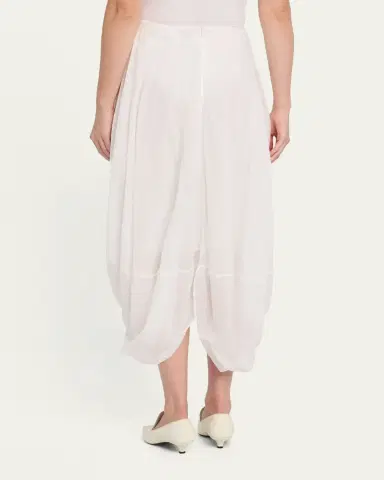 TOTEME Draped Cocoon Midi Skirt | Thumbnail 3 TOTEME Draped Cocoon Midi Skirt | Thumbnail 3