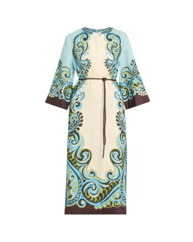 ALÉMAIS Natalia Cotton Maxi Dress