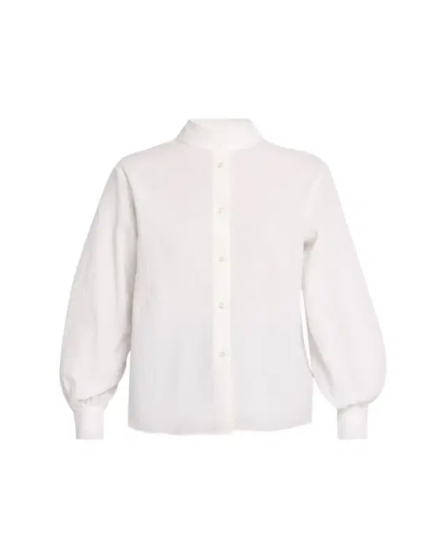 Officine Generale Alison Seersucker Button-Front Shirt