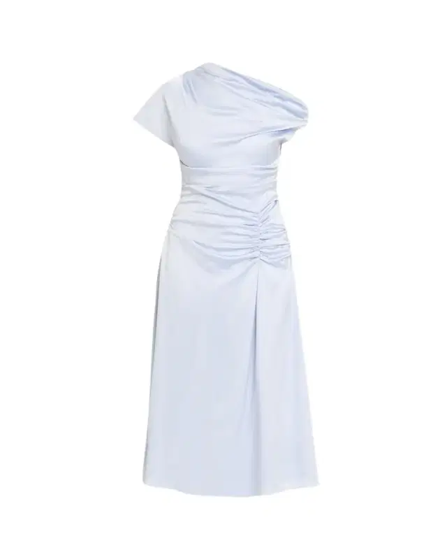 Joanna Asymmetric Satin Midi Dress Joanna Asymmetric Satin Midi Dress