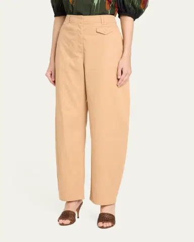 Ulla Johnson Laure Barrel-Leg Pants | Thumbnail 4