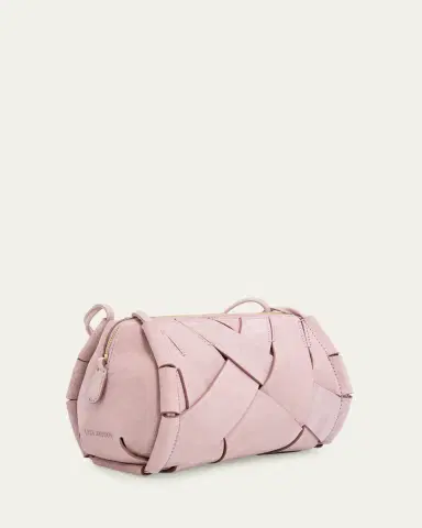 Ulla Johnson Charlotte Woven Suede Camera Bag | Thumbnail 3