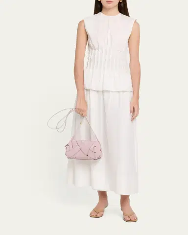 Ulla Johnson Charlotte Woven Suede Camera Bag | Thumbnail 5
