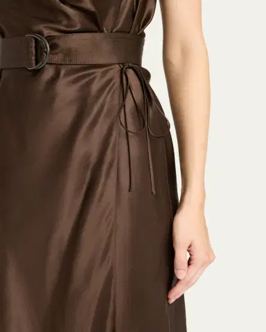 Ralph Lauren Collection Rynn Washed Duchesse Evening Dress | Thumbnail 5