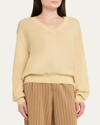 Guest In Residence The Airy V Sweater | Thumbnail 4