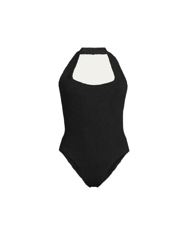 Hunza G Sandy Open-Back One-Piece Swimsuit