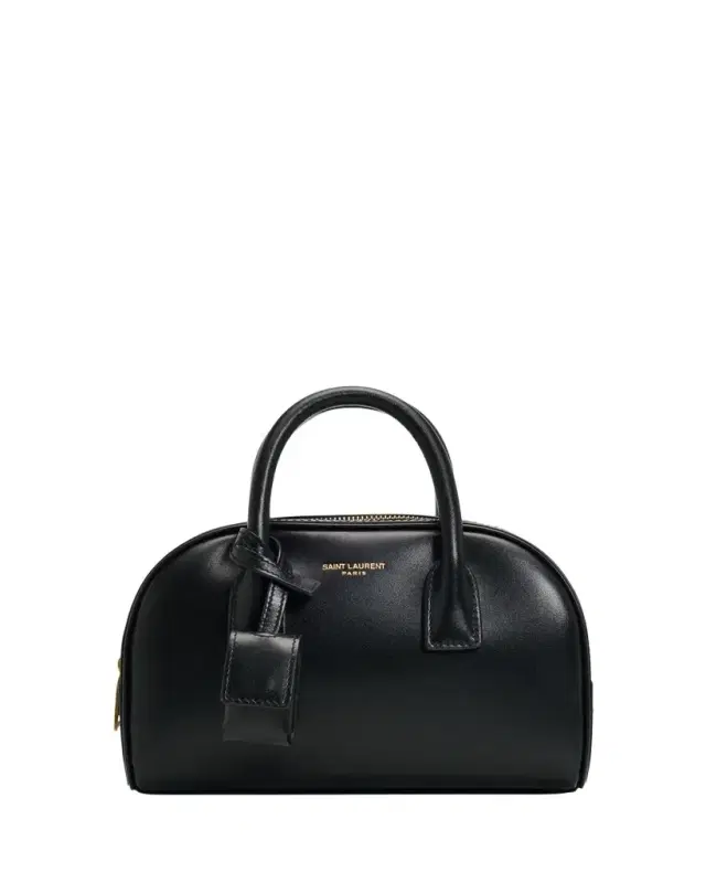 Saint Laurent Sac de Jour Mini Leather Boston Bag