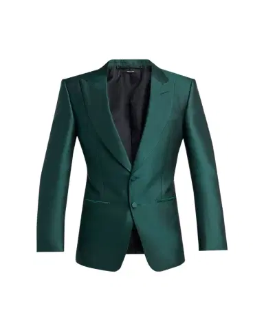Tom Ford Men's Wool Peak Lapel Modern Fit Single-Breasted Sport Coat | Thumbnail 1 Tom Ford Men's Wool Peak Lapel Modern Fit Single-Breasted Sport Coat | Thumbnail 1