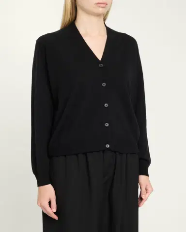 The Row Otie Cashmere V-Neck Cardigan | Thumbnail 4 The Row Otie Cashmere V-Neck Cardigan | Thumbnail 4